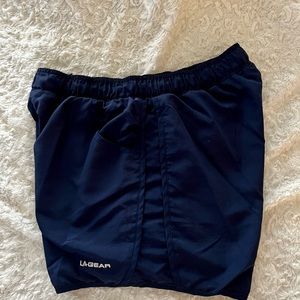 LA Gear shorts Navy Blue size USA 10, UK 14